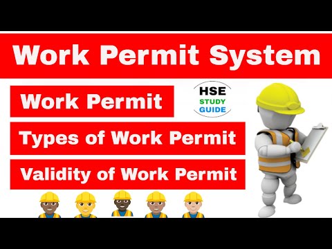 Work Permit System in hindi | Types of Work Permit | Validity of Work Permit | HSE STUDY GUIDE