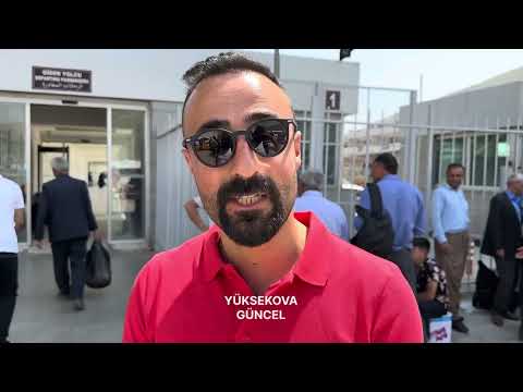 Yüksekova Esendere-İran arasında bayram yoğunluğu: Vatandaşlar ilerlemekte zorlandı