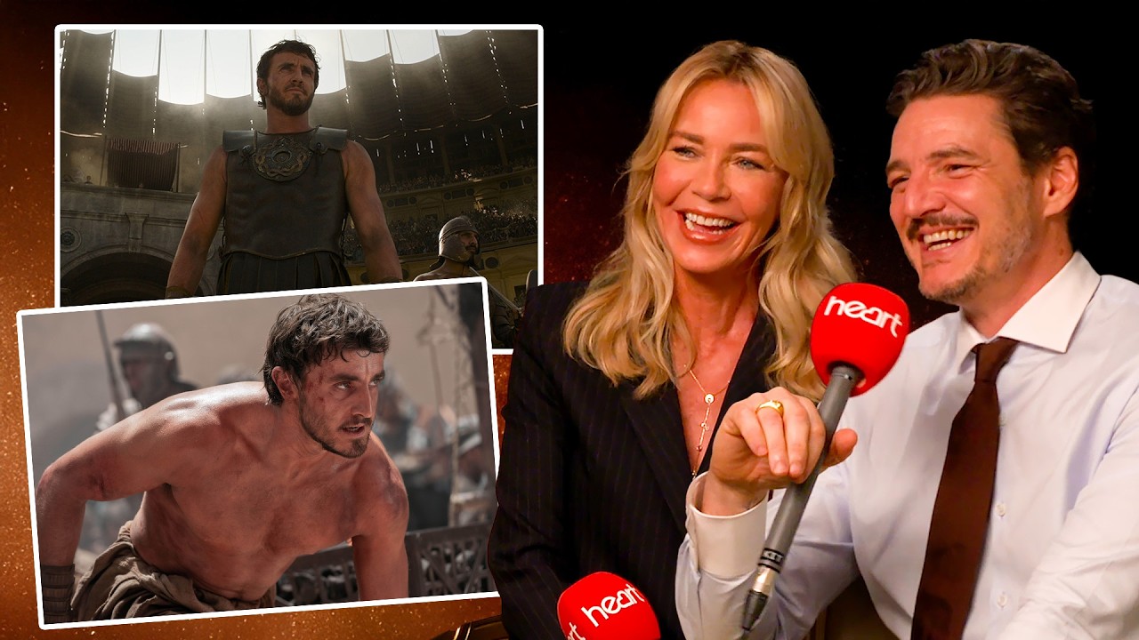 Pedro Pascal gushes over Paul Mescal in Gladiator II