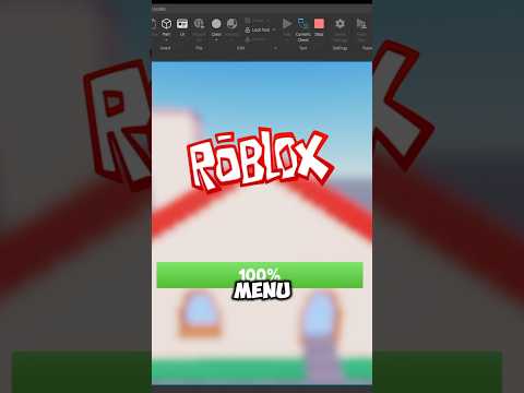 How to make main menu in roblox studio tutorial #robloxstudiotutorial #robloxstudio