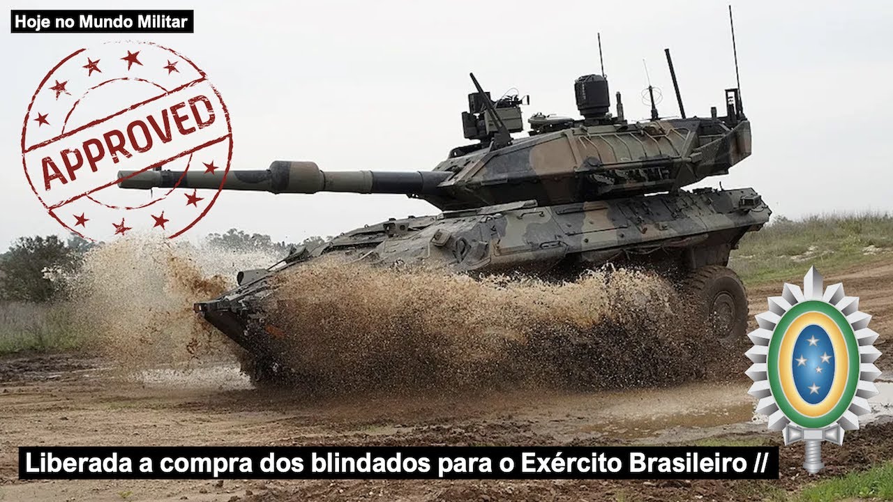 Liberada a compra dos blindados para o Exército Brasileiro
