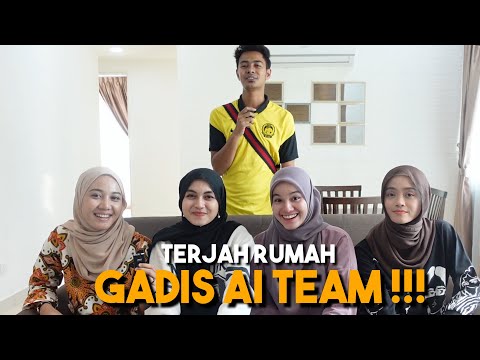 TERJAH RUMAH GADIS AI TEAM !!! MIMI SUKA WARNA PINK ??