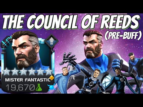 MAXED OUT MISTER FANTASTIC (Pre-Buff) Rank Up & Gameplay - 6.2 Champion & Abyss SOLOs!!!
