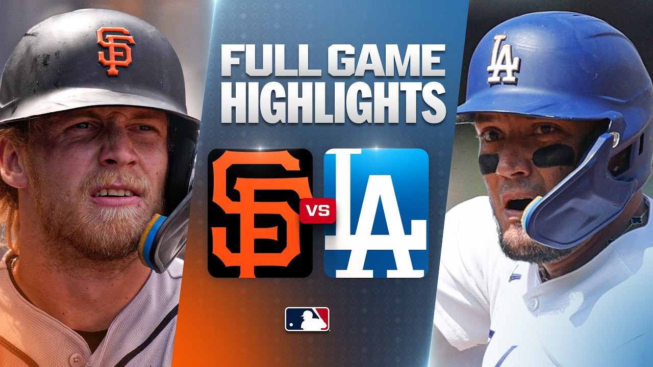 9월21일 샌프란시스코 LA다저스 MLB 하이라이트