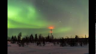 editor cut: Aurora Borealis candlelight