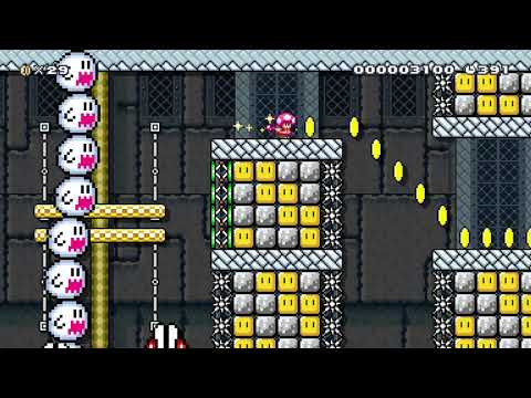 Roy's Race (demo 2) by DarkNebula ~ World Record! 🍄 Super Mario Maker 2 😶 No Commentary　#acw