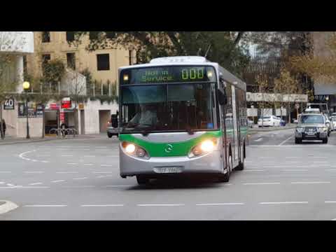 Transperth Mercedes-Benz O405NH (Volgren CR225L) TP1566 @ Mounts Bay Rd & William St,Perth CBD