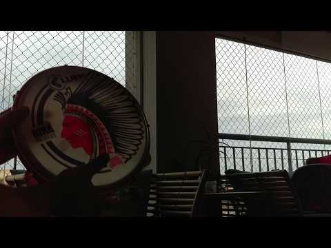 Pandeiro de 11 Luen Bira Presidente  - Live raiz molejo - Testamento de Partideiro - Use Fones