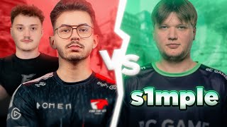 CONTRA O S1MPLE! PR E MANÉ VS S1MPLE E K0NFIG NA FACEIT