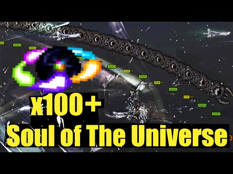 Terraria Final Fractal with X100+ SOULS OF THE UNIVERSE from Fargos Souls Mod