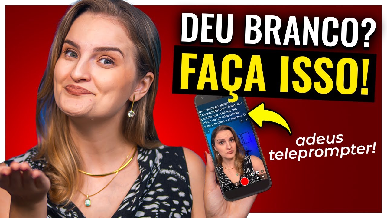 ❌ Você NÃO PRECISA mais usar TELEPROMPTER pra gravar vídeos!