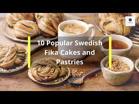 10 Popular Swedish Fika Cakes and Pastries