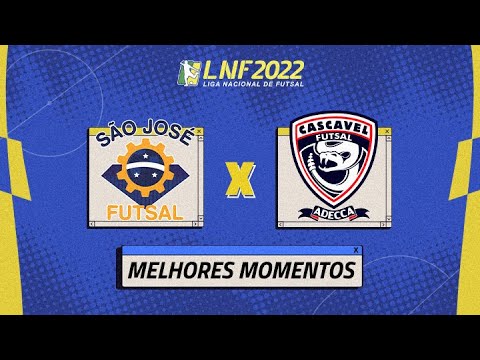 SÃO JOSÉ 2 X 4 CASCAVEL | MELHORES MOMENTOS | 12ª RODADA DA LNF 2022