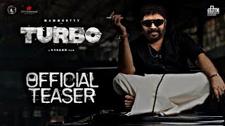 TURBO Official Teaser  Mammootty  Vysakh  Midhun M