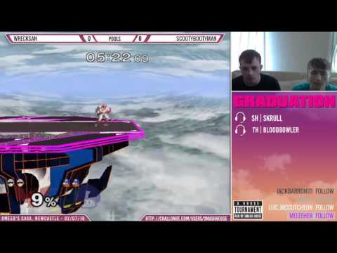 Graduation Pools - ScootyBootyMan (Mario) vs Wrecksan (Falcon)