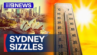 Download lagu Sydney sizzles through rare spring day of scorching temperatures | 9 News Australia mp3 Download lagu Sydney sizzles through rare spring day of scorching temperatures | 9 News Australia mp3