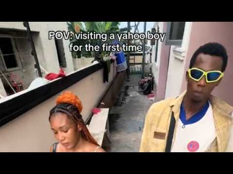 POV: Visiting a Yahoo Boy for the First Time 😂 | Comedy Skit
