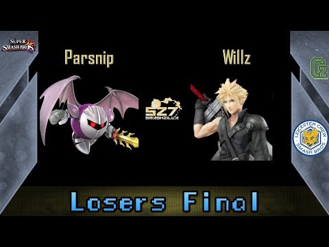 SmashZilla 7 Pro Parsnip (MetaKnight) Vs Willz (Cloud) LF