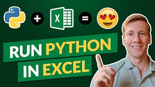 How to Run Python in an Open Excel Workbook (EASY) | Combine Excel & Python | xlwings Tutorial