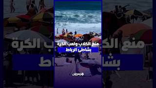 منع الكلاب والكرة بشاطئ الرباط.. مصطافون يؤيدون القرار حفاظا على سلامة الأطفال thumbnail