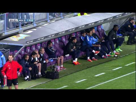 Gol de Vela (0-1) en el Málaga CF - Real Sociedad - HD