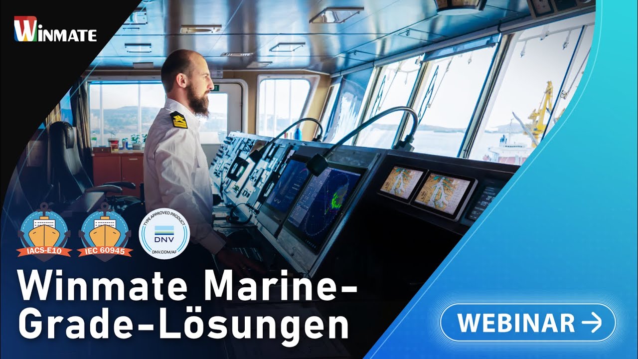 Winmate Marine-Grade-Lösungen