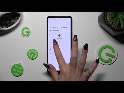 How to Change & Manage App Permissions on a SONY Xperia 10 V