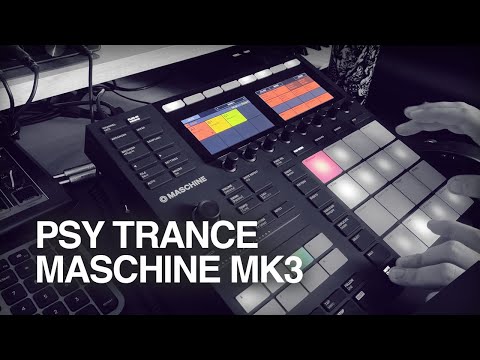 Psy Trance Jam on Maschine MK3