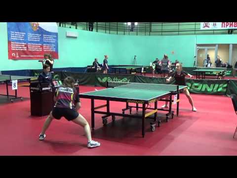 Наталья ШОХОВА - Дарья ДУЛАЕВА (Полная версия), Настольный теннис, Table Tennis