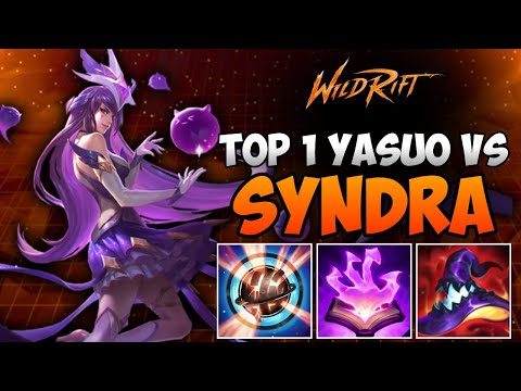 Wild Rift: Syndra vs Rank 1 Yasuo