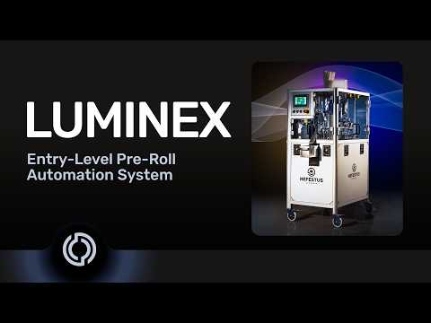Hefestus LumineX entry-level preroll automation system running