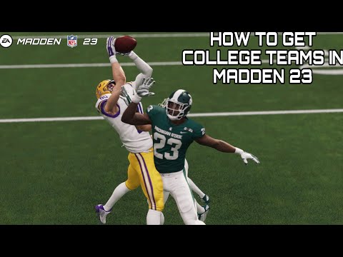 HOW TO GET NCAA 23 IN Madden 23