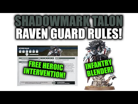 A NEW CHAPTER MASTER! Raven Guard Detachment Review! │ Warhammer 40k 10th Edition