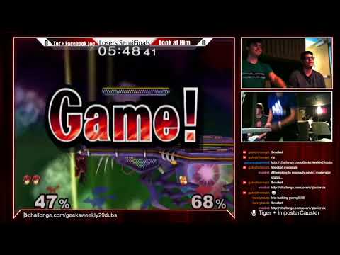 Geeksboro Melee Weekly 29 - Tor + Facebook Joe vs Look at Him