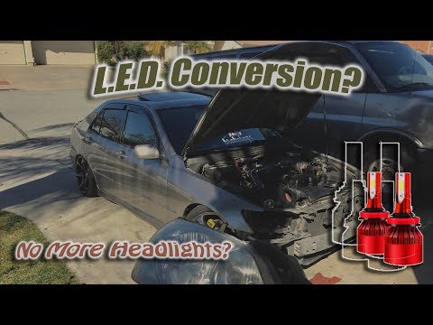 HOW TO: LED CONVERSION ON MY LEXUS IS300