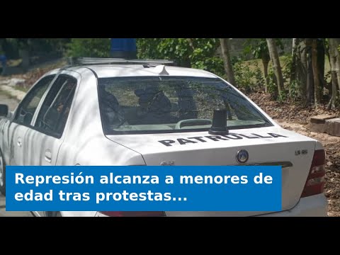 Represión alcanza a menores de edad tras protestas por apagones en Las Tunas