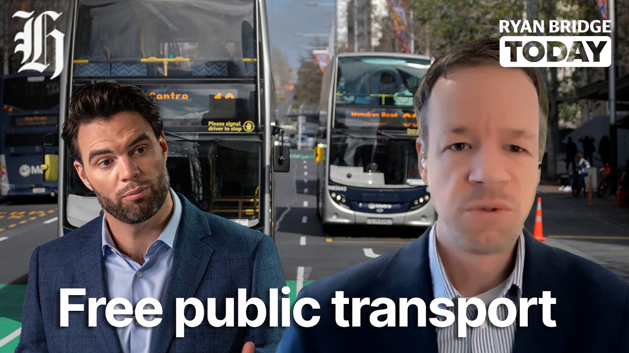 Free public transport: Is it the solution amid the fuel crisis?| Ryan Bridge TODAY