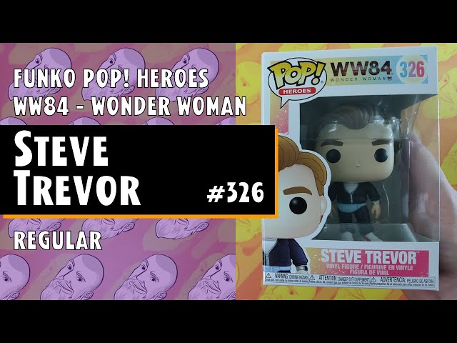 Vídeo relacionado con Funko Pop! Heroes: WW 1984- Steve Trevor - (80s) - Wonder Woman 1984 - Figura de Vinilo Coleccionable - Idea de Regalo- Mercancia Oficial - Juguetes para Niños y Adultos - Movies Fans