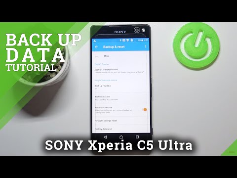 How to Enable Google Backup on SONY Xperia C5 Ultra – Backup Data