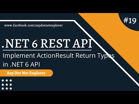 Implement ActionResult Return Type in ASP NET Core 6 Web API