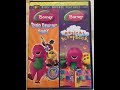 20th Century Fox Kids Double Feature Barney Dino Dancin Tunes Barney S Musical Scrapbook 2007 DVD