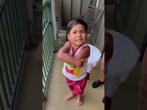 Son gets mad at mom and dad and tries to leave #shorts