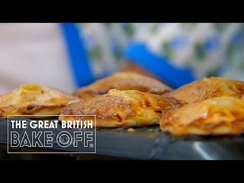 How to fill and bake pork pies with Paul Hollywood Pt 3 | The Great British Bake Off