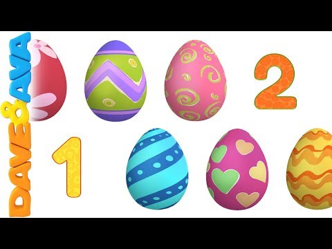 👍 Number Train Part 2 | Counting Songs for Kids | Learn Numbers with Dave and Ava 👍