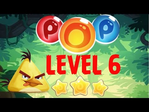 Angry Birds POP Bubble Shooter (Stella POP) - Level 6