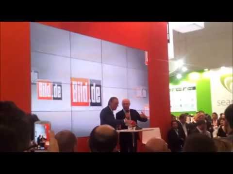 Kaiser Franz kommentiert Kloppis Ausraster - Dmexco 2013