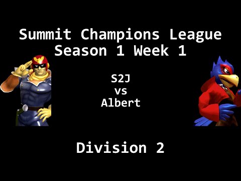 SCL1.1 - S2J (Captain Falcon) vs Albert (Falco) - Division 2