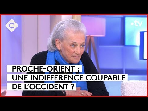 Conflit Israël/Hamas : deux poids, deux mesures ? - Élisabeth Badinter - C à vous - 25/10/2023