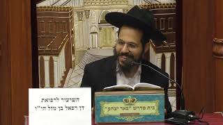 הלכה והשקפה |  הרב אמנון לוי | הלכות חג השבועות - ונק' השקפה לקבלת התורה - ד' סיוון תשפ"ו