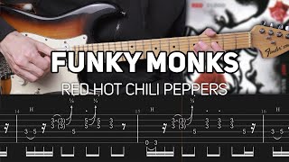 Red Hot Chili Peppers - Funky Monks (Guitar lesson with TAB)